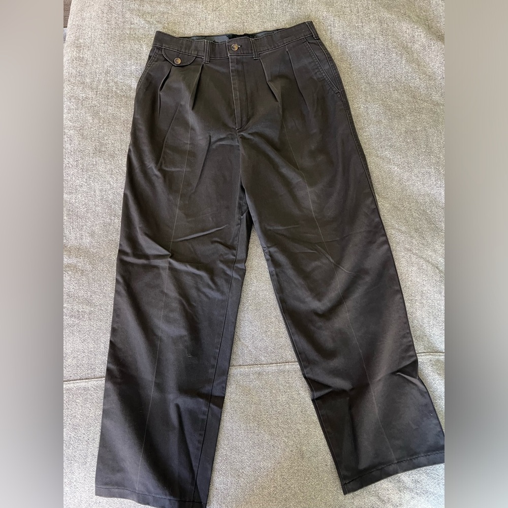 VINTAGE - SAVANE men’s pants dark grey pants 32 waist (Unisex)